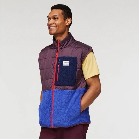 Cotopaxi Men's XL Trico Hybrid Vest Wine Violet Blue NWT Insulated Synthetic - Picture 6 of 8